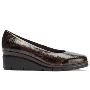 JucaZapatos - Pitillos 10624 - ORO - Valenciana mujer con hebilla en laminado ORO
