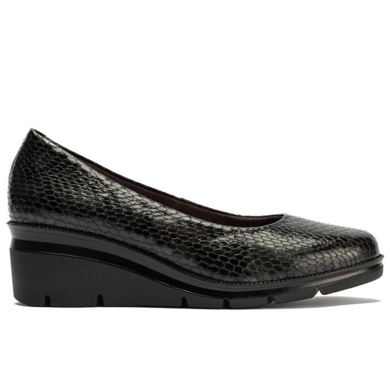 JucaZapatos - Pitillos 11533 - NEGRO - Salón invertido serpiente charol Negro