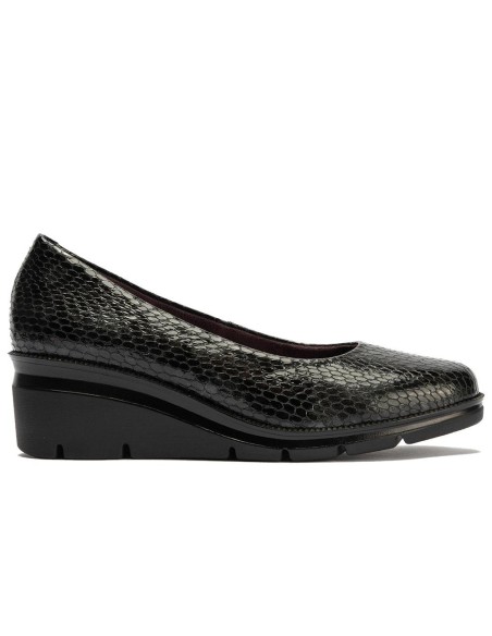 JucaZapatos - Pitillos 11533 - NEGRO - Salón invertido serpiente charol Negro