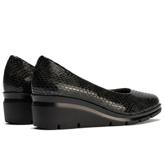 JucaZapatos - Pitillos 11533 - NEGRO - Salón invertido serpiente charol Negro