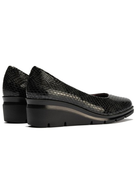 JucaZapatos - Pitillos 11533 - NEGRO - Salón invertido serpiente charol Negro