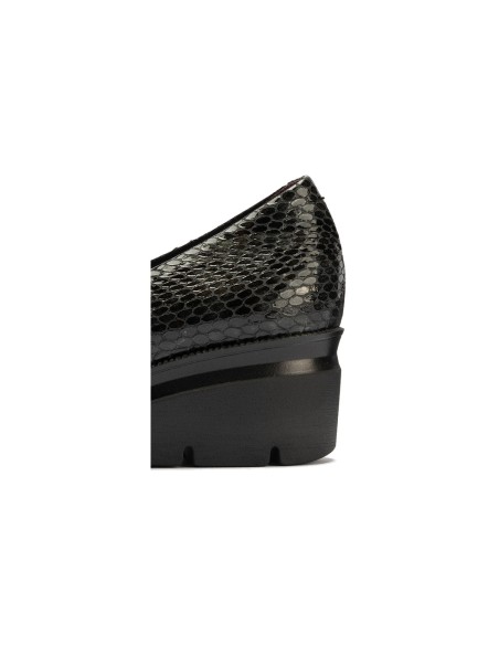 JucaZapatos - Pitillos 11533 - NEGRO - Salón invertido serpiente charol Negro