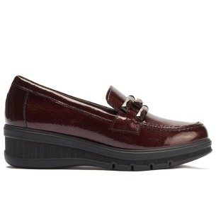 JucaZapatos - Pitillos 11573 - MARRON - Mocasín antifaz en charol Marrón