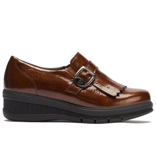 JucaZapatos - Pitillos 11568 - MARRON - Botín militar en napa con grano Marrón