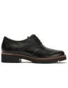 JucaZapatos - Pitillos 11563 - NEGRO - Inglés en napa con grano combinado tricolor Negro