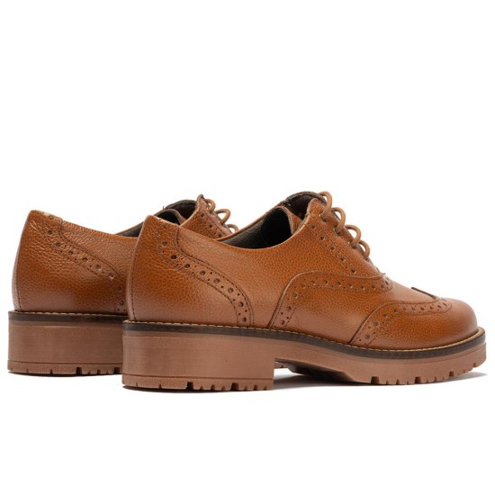 JucaZapatos - Pitillos 11563 - CUERO - Inglés en napa con grano combinado tricolor Cuero