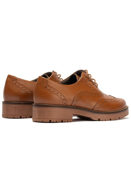 JucaZapatos - Pitillos 11563 - CUERO - Inglés en napa con grano combinado tricolor Cuero