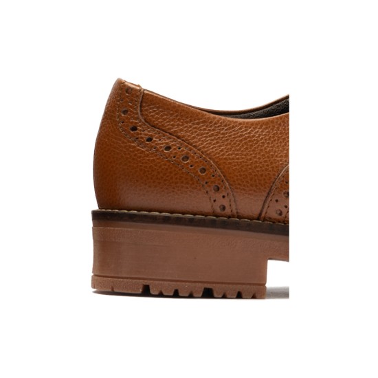 JucaZapatos - Pitillos 11563 - CUERO - Inglés en napa con grano combinado tricolor Cuero