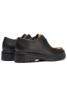 JucaZapatos - Pitillos 11571 - NEGRO/CUERO - Wallaby combinado napa con animal print Negro-Cuero
