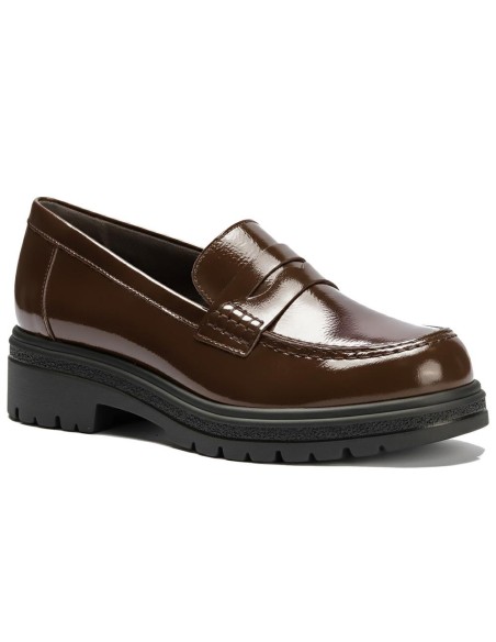 JucaZapatos - Pitillos 11573 - MARRON - Mocasín antifaz en charol Marrón