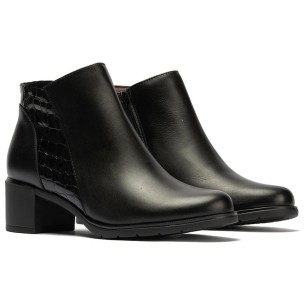 JucaZapatos - Pitillos 11568 - MARRON - Botín militar en napa con grano Marrón 2