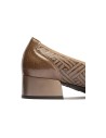 JucaZapatos - Pitillos 11636 - TOPO - Salon en Lycra con Ribete Elastico Topo