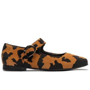 JucaZapatos - Pitillos 11672 - NEGRO - Mercedes en napa con maxi hebilla y ojetes Negro