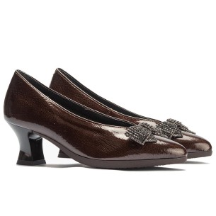 JucaZapatos - Pitillos 11194 - NUDE - Zapato destalonado con tacón alto y punta fina Nude 2