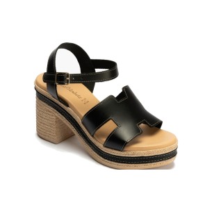 JucaZapatos - Pitillos 11223 - ORO - Sandalia con tacón alto y cruzados Oro