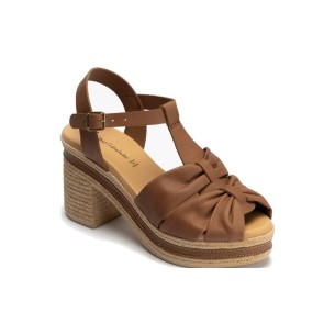 JucaZapatos - Pitillos 11222 - CREMA - Sandalia con tacón alto, pulsera y detalle de adorno Crema