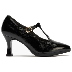 JucaZapatos - Pitillos 10620 - KAKI - Valenciana cuña pala mujer con hebilla en rafia VERDE