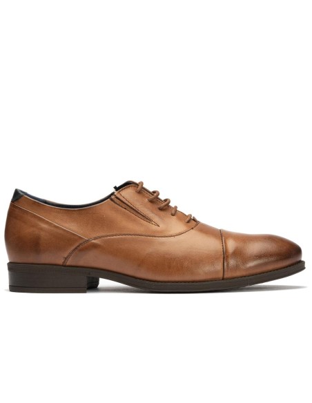 JucaZapatos - Pitillos 40220 - LIBANO - Blucher vestir hombre piel con cordones color libano