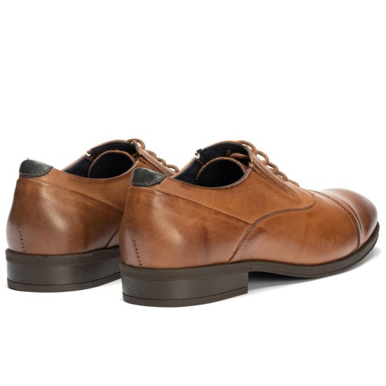 JucaZapatos - Pitillos 40220 - LIBANO - Blucher vestir hombre piel con cordones color libano