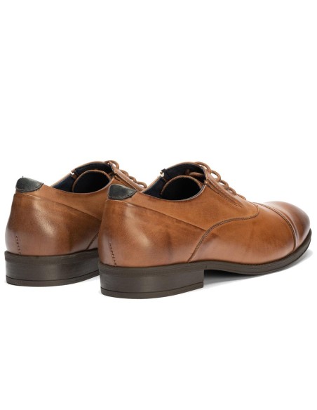 JucaZapatos - Pitillos 40220 - LIBANO - Blucher vestir hombre piel con cordones color libano