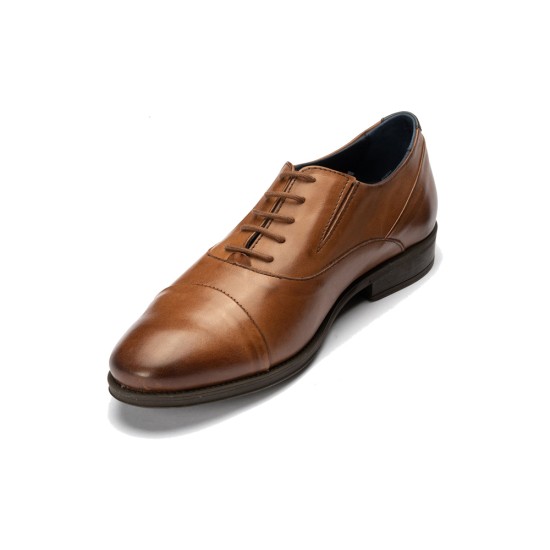 JucaZapatos - Pitillos 40220 - LIBANO - Blucher vestir hombre piel con cordones color libano