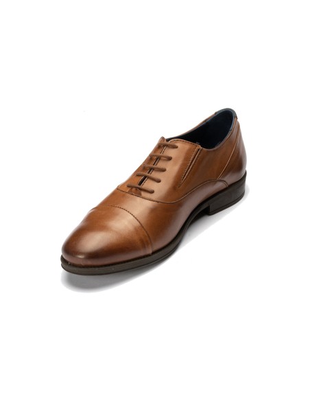 JucaZapatos - Pitillos 40220 - LIBANO - Blucher vestir hombre piel con cordones color libano
