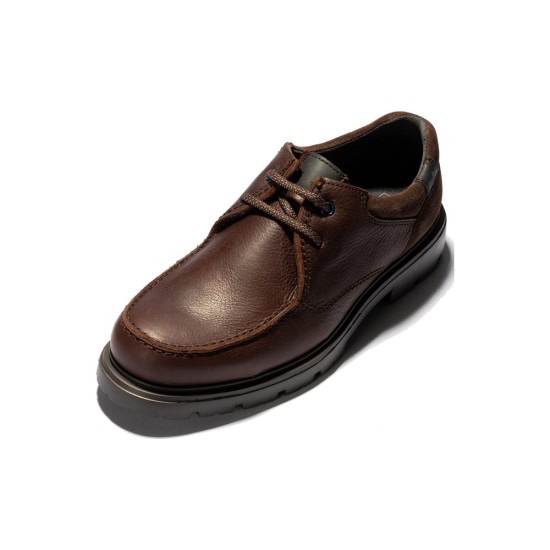 JucaZapatos - Pitillos 40232 - MARRON - Wallaby Merlin hombre con cordones color marron