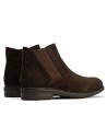 JucaZapatos - Pitillos 40245 - MARRON - Botín Chelsey en Serraje hombre con elasticos color marron