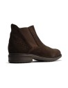 JucaZapatos - Pitillos 40245 - MARRON - Botín Chelsey en Serraje hombre con elasticos color marron