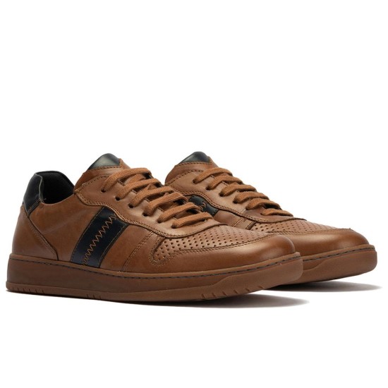 JucaZapatos - Pitillos 40250 - LIBANO - Deportivo en Napa hombre color libano