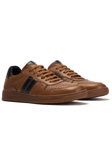 JucaZapatos - Pitillos 40250 - LIBANO - Deportivo en Napa hombre color libano