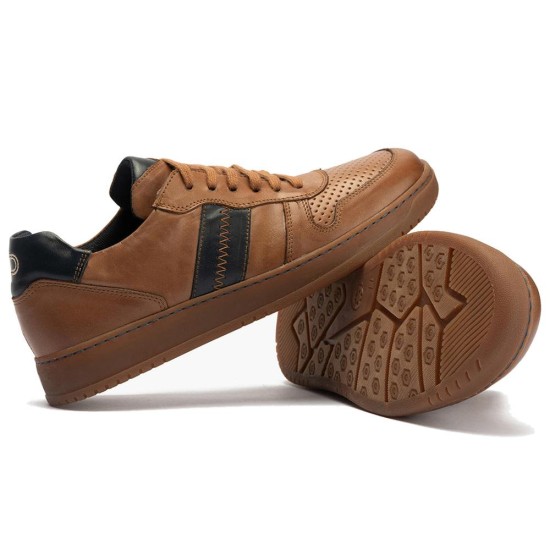 JucaZapatos - Pitillos 40250 - LIBANO - Deportivo en Napa hombre color libano