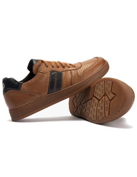 JucaZapatos - Pitillos 40250 - LIBANO - Deportivo en Napa hombre color libano