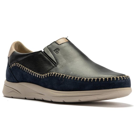 JucaZapatos - Pitillos 40320 - MARINO - Zapato básico tipo slip-on para hombre Marino