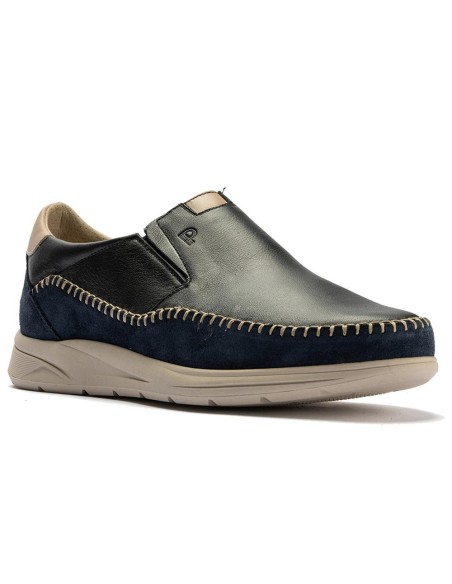 JucaZapatos - Pitillos 40320 - MARINO - Zapato básico tipo slip-on para hombre Marino