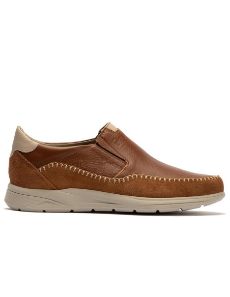 JucaZapatos - Pitillos 40320 - CUERO - Zapato básico tipo slip-on para hombre Cuero