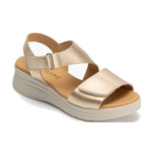 JucaZapatos - Pitillos 11231 - CREMA - Sandalia deportiva con cruzados Crema