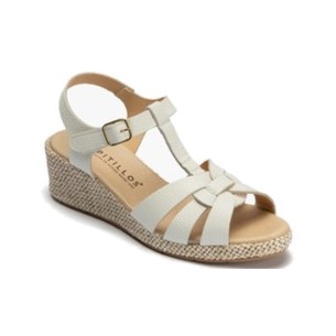 JucaZapatos - Pitillos 11314 - MARINO - Sandalia estilo valenciana cuña alta con pulsera Marino