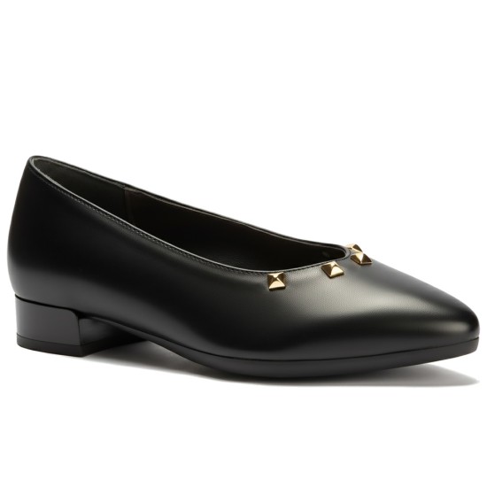JucaZapatos - Pitillos 11674 - NEGRO - Salon en Napa con Tachas Negro