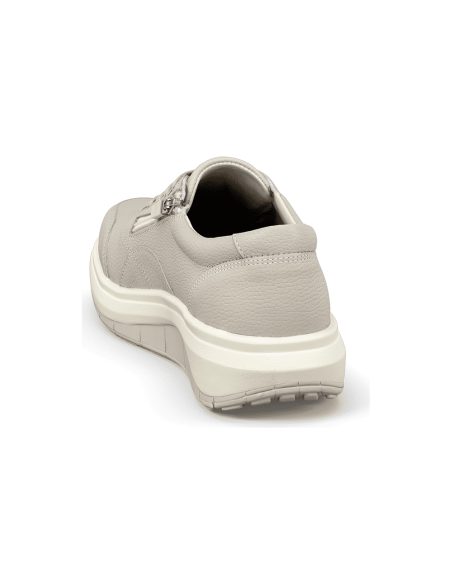 JucaZapatos - Joya Venice zip light beige JY088A