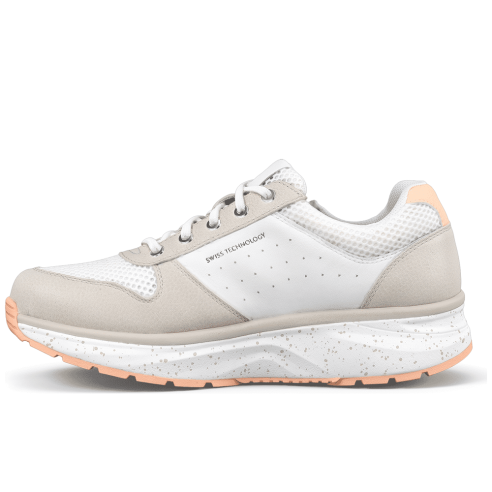 JucaZapatos - Joya Dynamo zip white-beige JY085A
