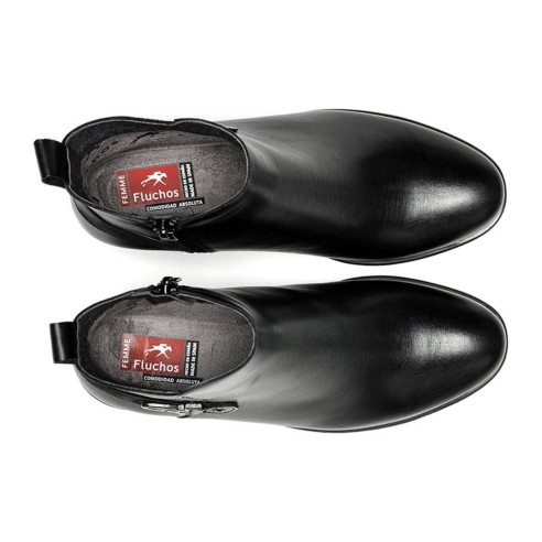 JucaZapatos - fluchos nydia f1798 botín negro 503068