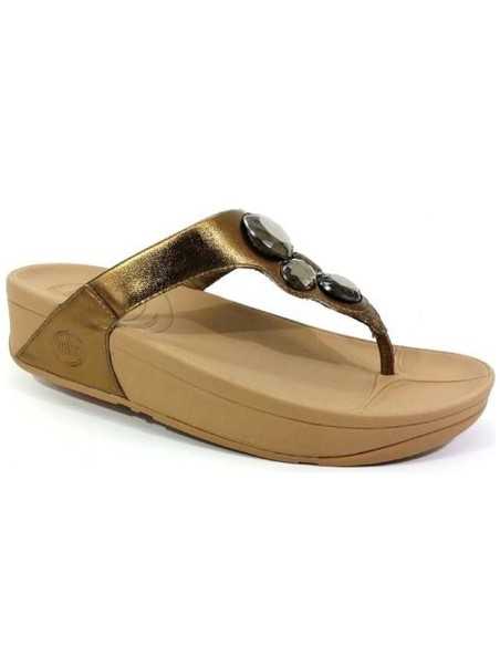 JucaZapatos - Fitflop luneta bronce