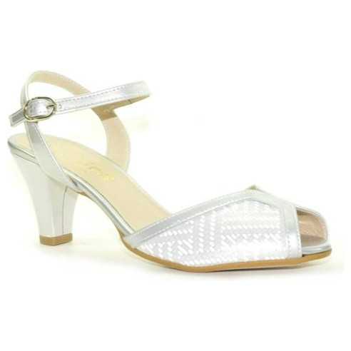 JucaZapatos - Dchicas 3254 plata