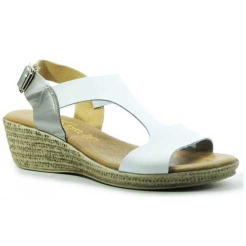 JucaZapatos - Gines 10 blanco plata