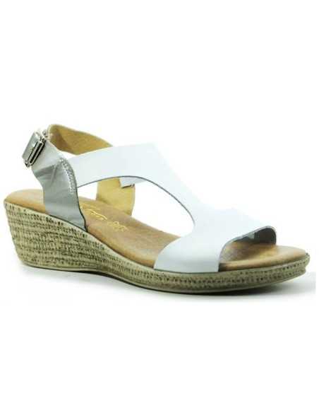 JucaZapatos - Gines 10 blanco plata