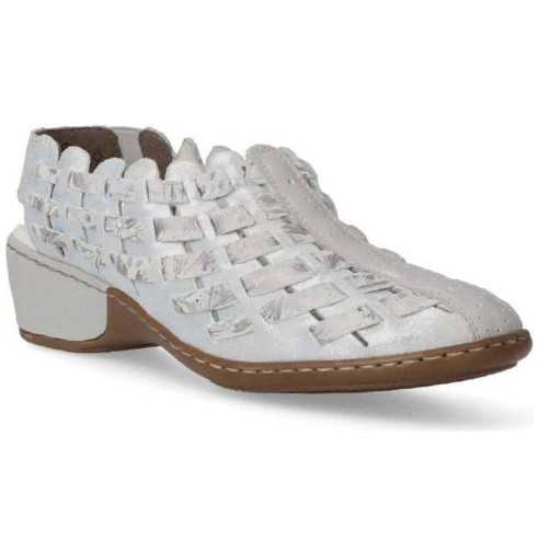 JucaZapatos - Rieker 47156-40 plata
