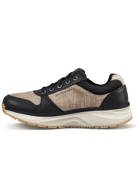 JucaZapatos - Joya Dynamo zip bronze-black JY091A