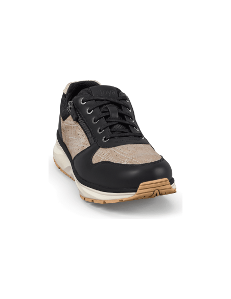 JucaZapatos - Joya Dynamo zip bronze-black JY091A