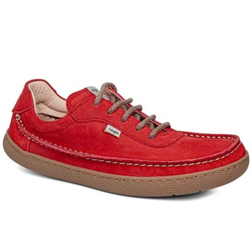 JucaZapatos - Callaghan 63100 Zero-Shoe Sra Nobuk Rojo